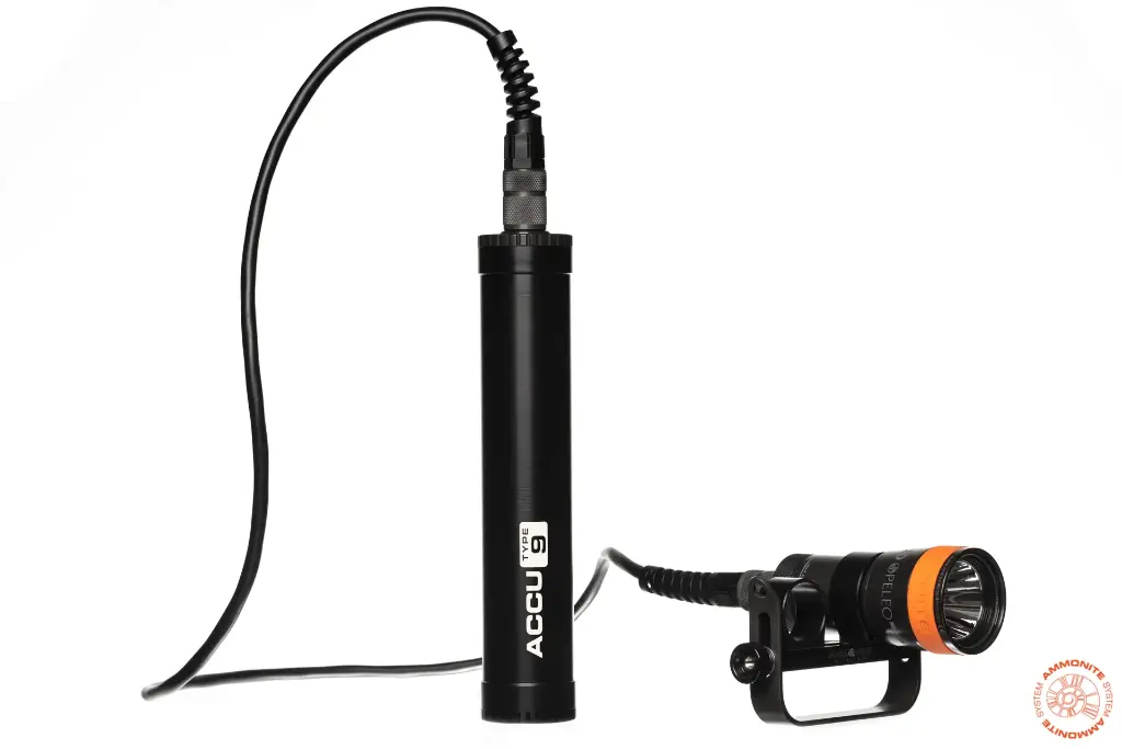 Ammonite LED Speleo Mark II incl battery