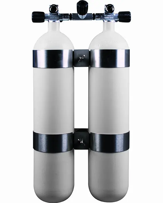 Dubbelset 7L 230 bar breed DIR-style