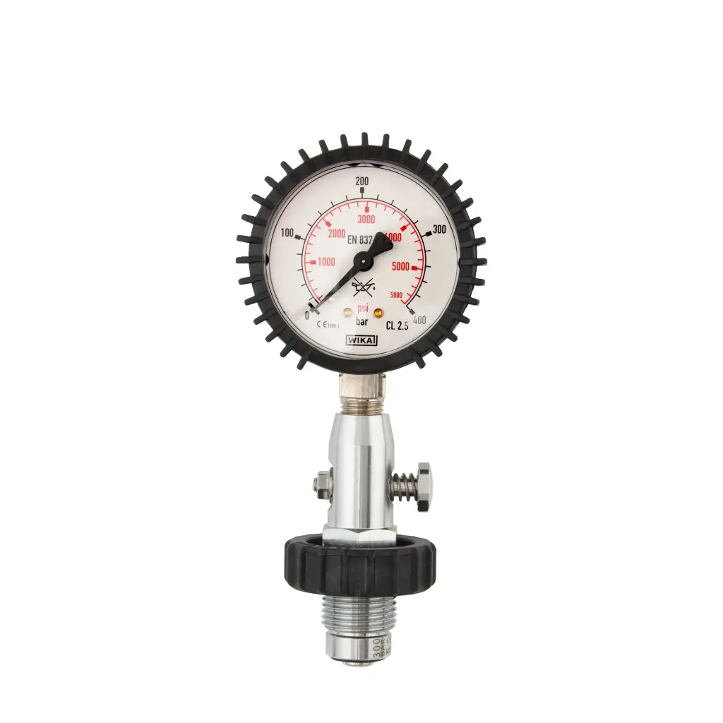 Tecline oppervlakte manometer DIN 300 bar