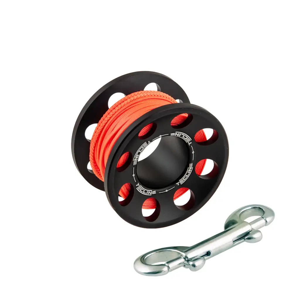 Tecline Spool Aluminium 15 meter