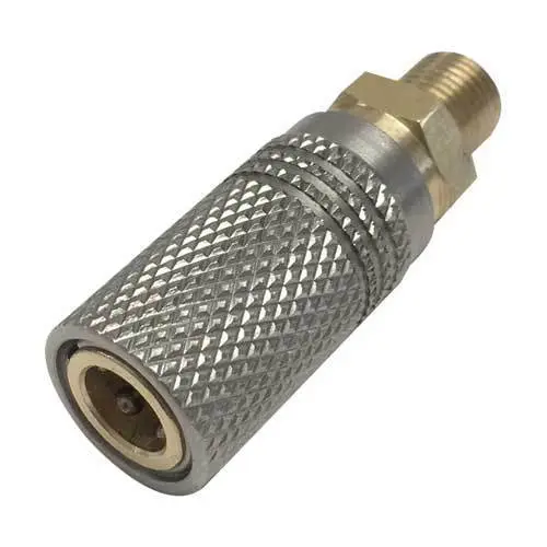 Extended 30mm QC02 Female Quick Connect Socket 1/8 BSP