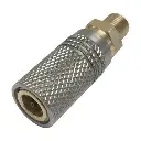 Extended 30mm QC02 Female Quick Connect Socket 1/8 BSP