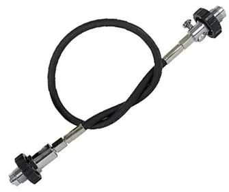 Overvulslang zonder manometer 1,5 meter - 300 bar - viton