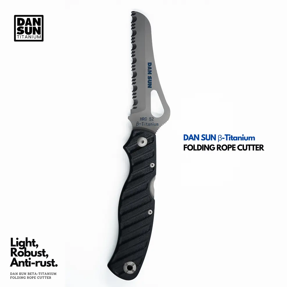 Beta-Titanium Opvouwbaar Mes