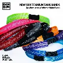 Titanium Tank Band met nylon hoes (1 st.)