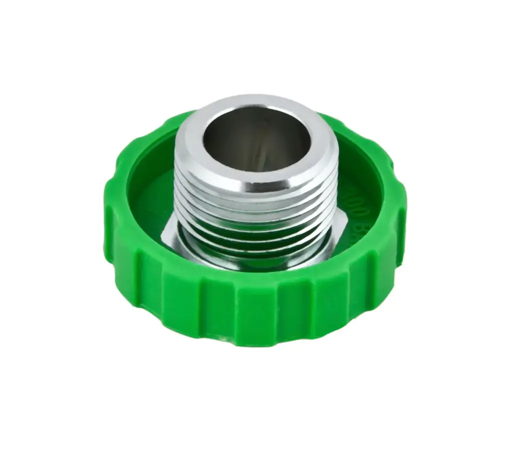 Tecline DIN Wiel G5/8 voor R1 PRO O2 / R2 TEC O2 Groen