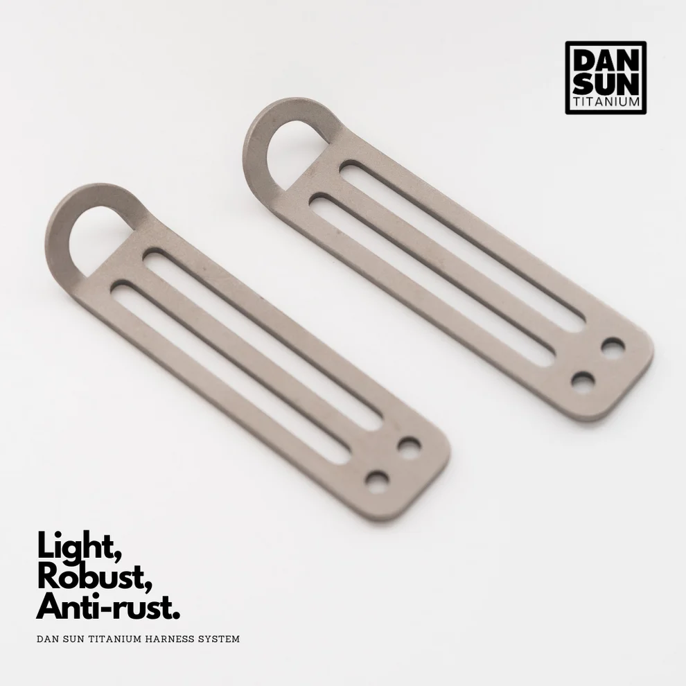 Titanium Bungee Tri-glide (paar)