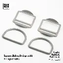 Dan Sun Square Sliding D-rings (2 st.)